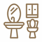 Badezimmer Icon