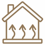 Fußbodenheizung Icon