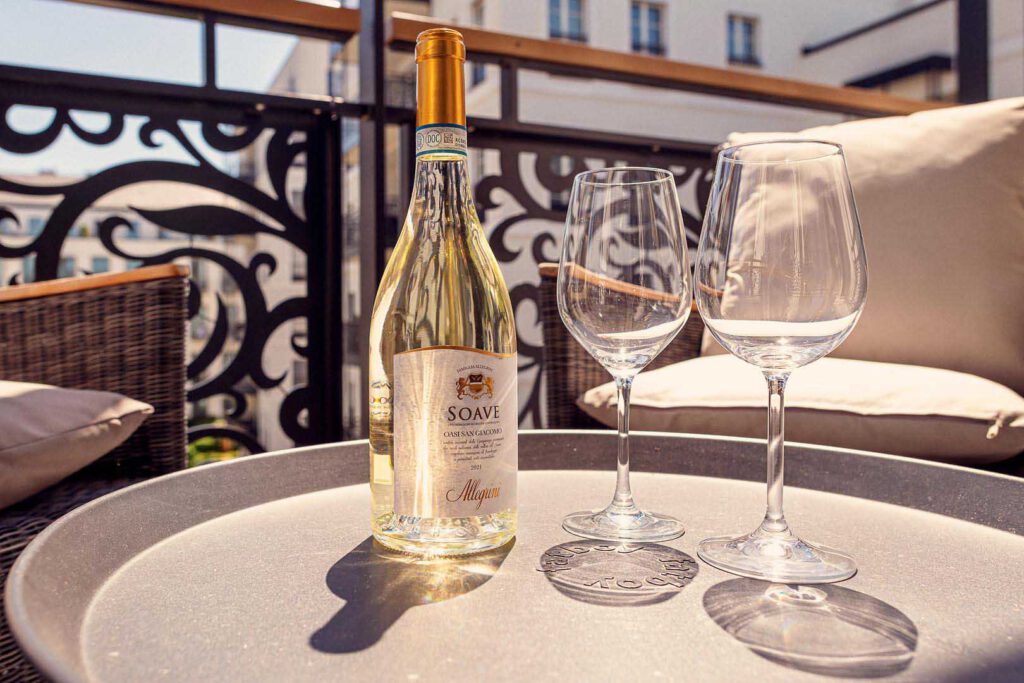 Balkon des Executive Apartment 2 Bedrooms in den The Wellem Residences in Düsseldorf