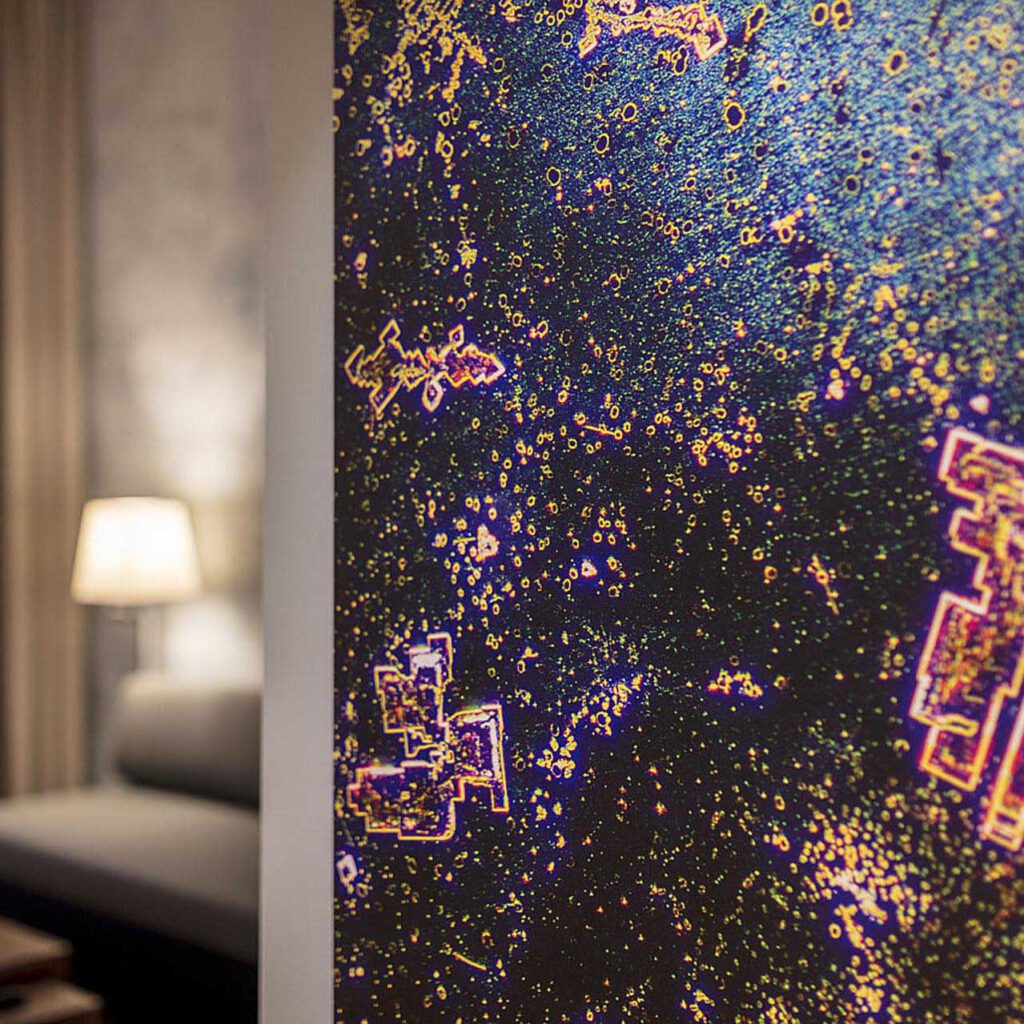 Kunst von HA Schult im Hotel The Wellem Düsseldorf